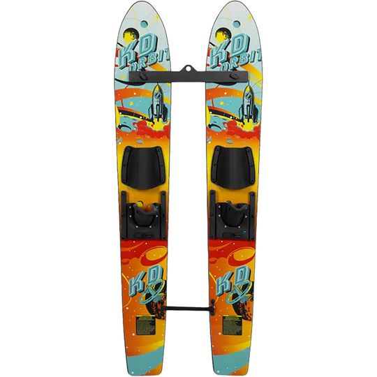 KD 2027 Orbit Junior Combo Skis with Training Bar
