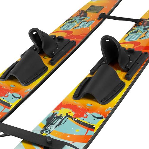 KD 2027 Orbit Junior Combo Skis with Training Bar