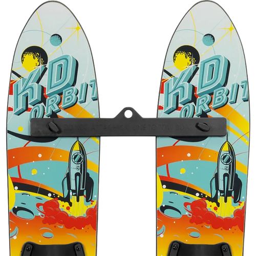 KD 2027 Orbit Junior Combo Skis with Training Bar