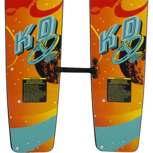 KD 2027 Orbit Junior Combo Skis with Training Bar