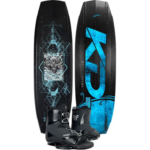 KD 2026 Genesis Wakeboard with Titan Boots