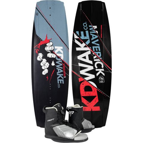 KD 2026 Maverick Wakeboard with Riot Boots