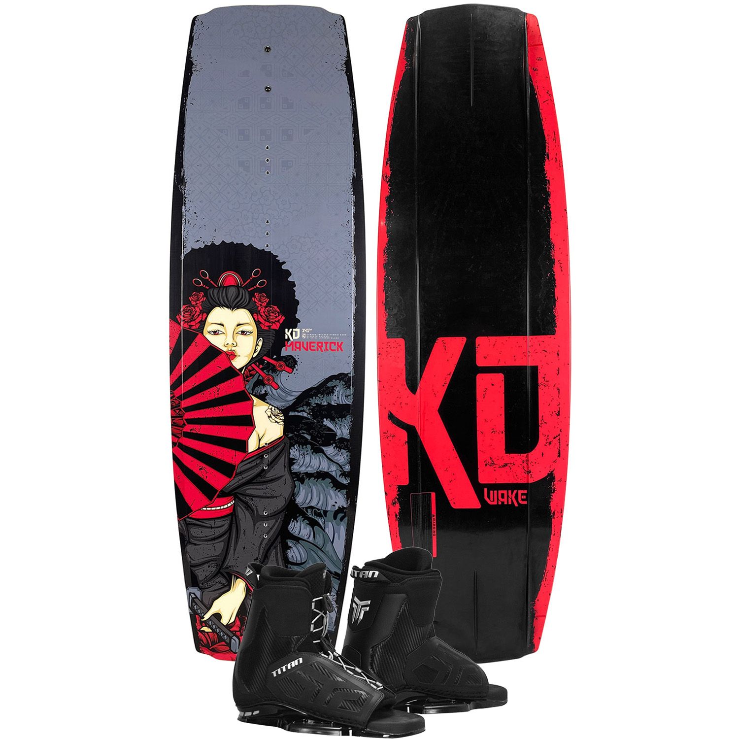 Photo of Kd 2025 Maverick Wakeboard With Riot Boots by 