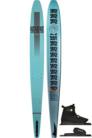 Radar 2026 Senate Graphite Slalom Ski with Vector BOA Boot &amp; RTP