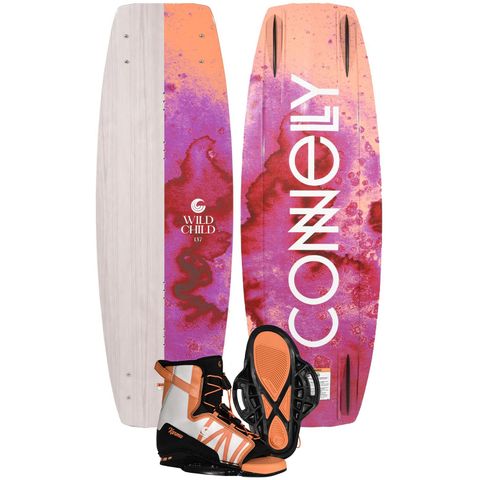 Connelly 2026 Wild Child Ladies Wakeboard with Karma Boots