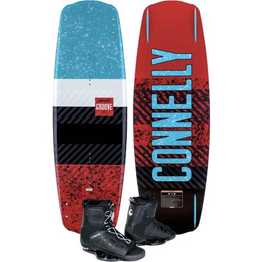 Connelly 2023 Groove Cable Park Wakeboard with 2026 Draft Boots