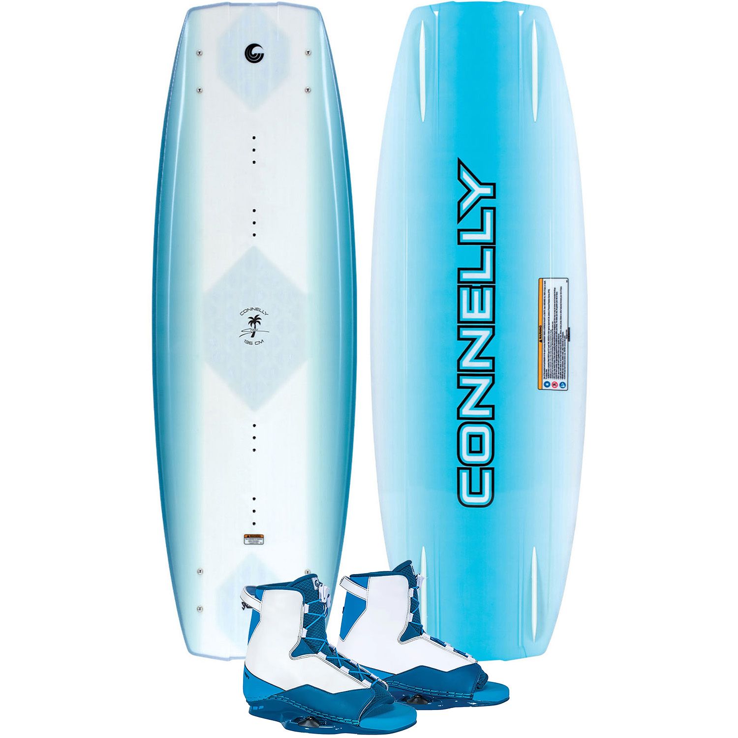 Photo of Connelly 2024 Steel Wakeboard With Empire Boots by Connelly