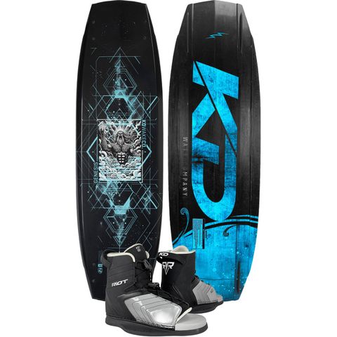 KD 2026 Genesis Wakeboard with Riot Boots
