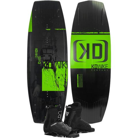 KD 2023 Chaos Wakeboard with 2025 Titan Boots
