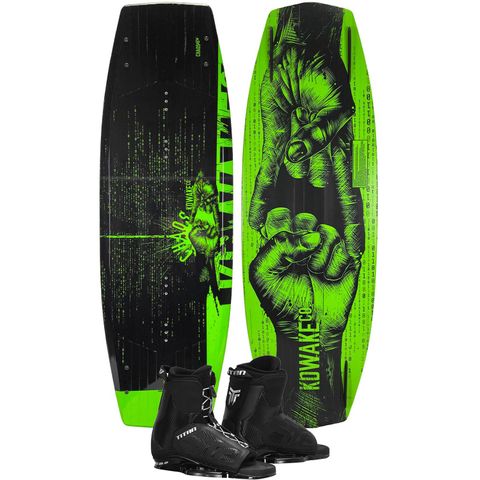 KD 2024 Chaos Wakeboard with 2025 Titan Boots