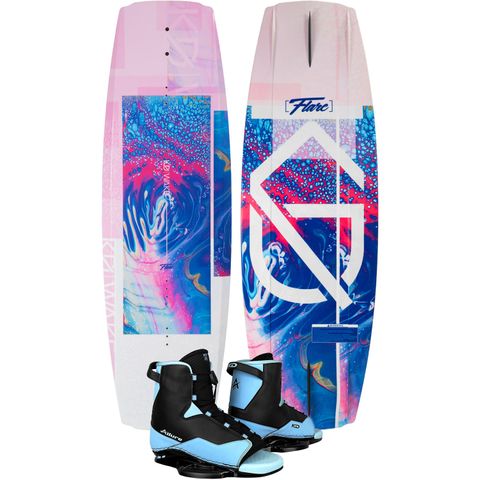 KD 2026 Flare Ladies Wakeboard with Allure Boots