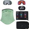 Anon 2026 M5 Goggles (Low Bridge) + Bonus Lens + MFI Face Mask