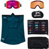 Anon 2026 M4 Goggles (Cylindrical) + Bonus Lens + MFI Face Mask