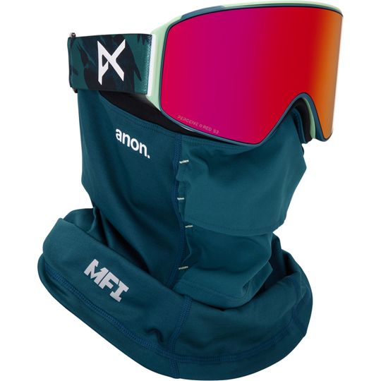 Anon 2026 M4 Goggles (Cylindrical) (Low Bridge) + Bonus Lens + MFI Face Mask