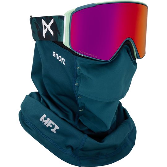 Anon 2026 M4S Goggles (Cylindrical) + Bonus Lens + MFI Face Mask