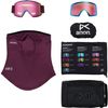Anon 2026 M6S Goggles (Low Bridge) + Bonus Lens + MFI Face Mask