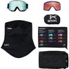Anon 2026 M6S Goggles (Low Bridge) + Bonus Lens + MFI Face Mask