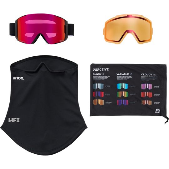 Anon 2026 Sync Goggles + Bonus Lens + MFI Face Mask