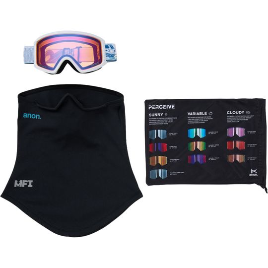Anon 2026 Tracker 2.0 Goggles + MFI Face Mask