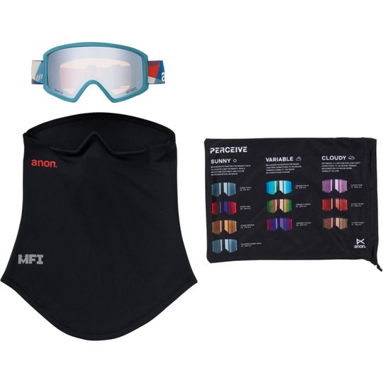 Anon 2026 Tracker 2.0 Goggles + MFI Face Mask