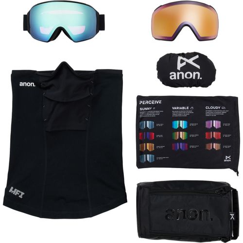 Anon 2026 M4 Goggles (Toric) + Bonus Lens + MFI Face Mask