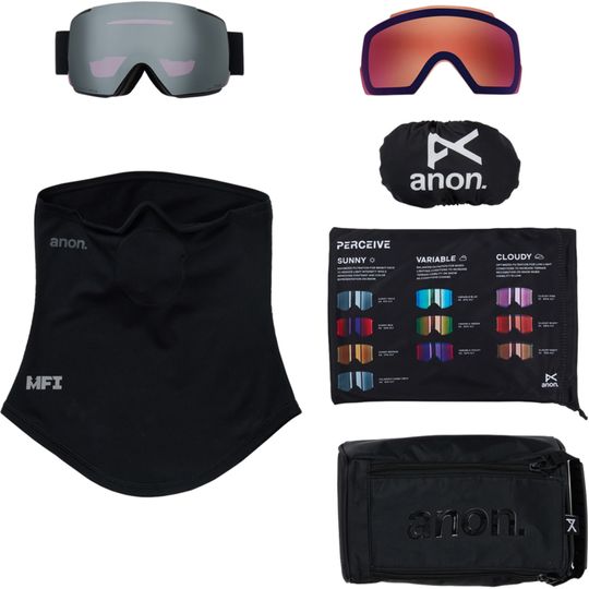 Anon 2026 M5 Goggles + Bonus Lens + MFI Face Mask