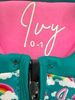 Ivy IVY Sample Vest Girls 0-1. With Collar. NOT APPROVED. (C223)