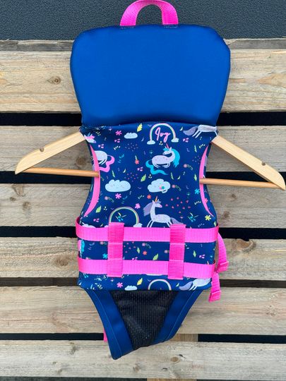 Ivy IVY Sample Vest Girls 0-1. With Collar. NOT APPROVED. (C224)