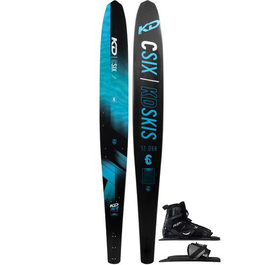 KD 2026 C-Six Slalom Ski with Flex Boot & RTP