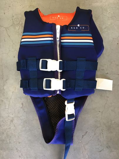 KGB KGB JNR Boys Vest, 0-1 With Collar.  NOT APPROVED. Sample (C105)