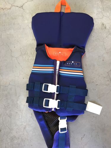 KGB KGB JNR Boys Vest, 0-1 With Collar.  NOT APPROVED. Sample (C105)