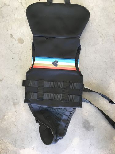 KGB KGB Jnr BOYS VEST W/ Collar Black 0-1 - Non Approved sample (C116)
