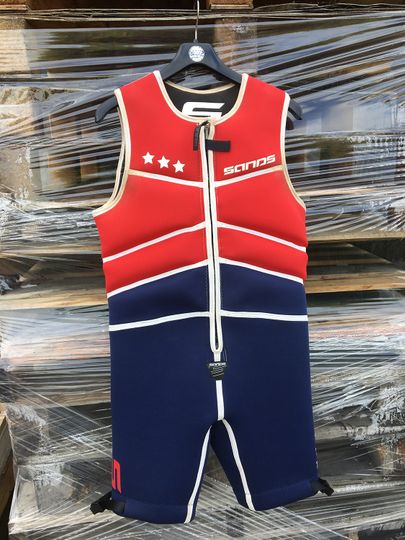 Sands 2024 Titan Barefoot Suit Large - Repaired. (C187)