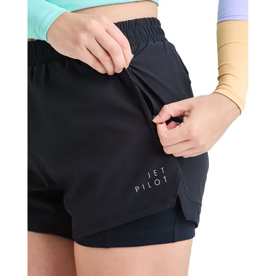 Jet Pilot 2026 Corp Ladies Elastic Waist Rideshorts
