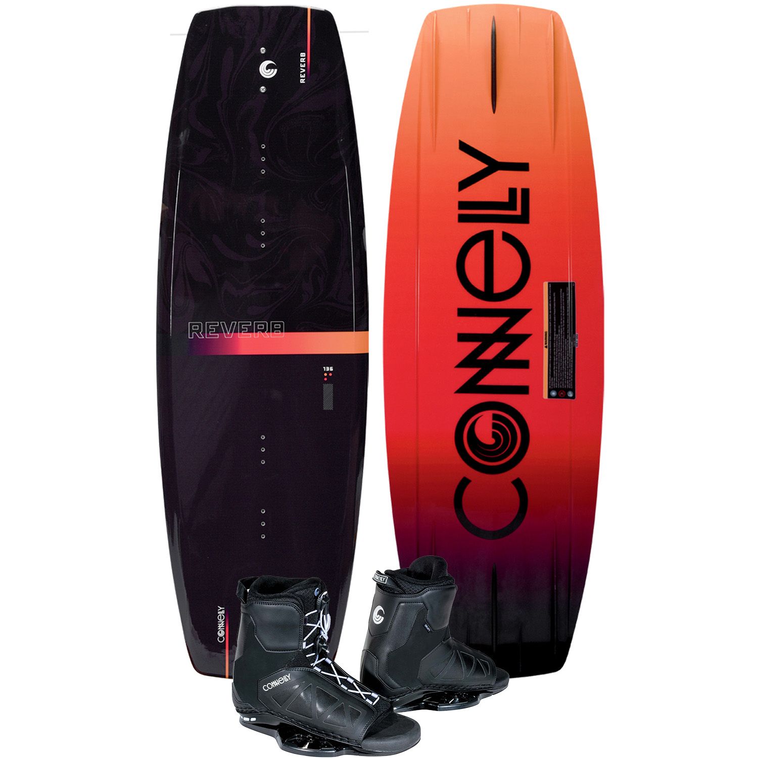 Photo of Connelly 2025 Reverb Wakeboard With 2026 Draft Boots by Connelly
