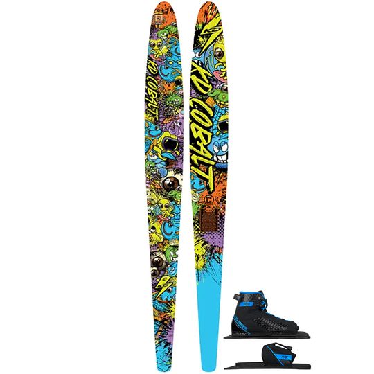 KD 2026 Cobalt Junior Slalom Ski with Axcess Jnr & RTP