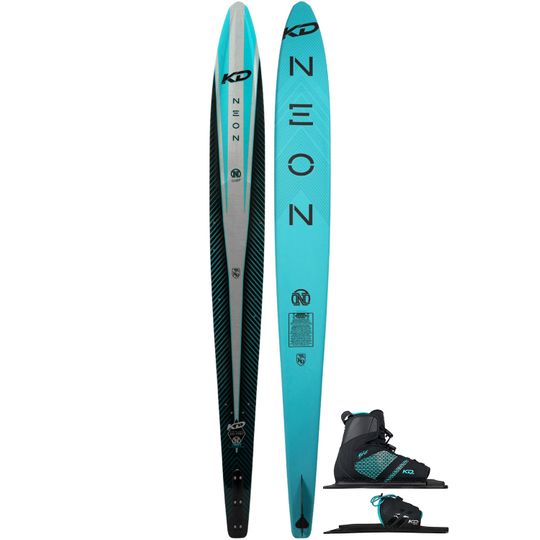 KD 2026 Neon Ladies Slalom Ski with Bliss Boot & RTP