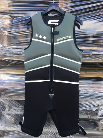 Sands 2024 Sands Titan Barefoot Suit. Large.  Used Repaired.  (C016)