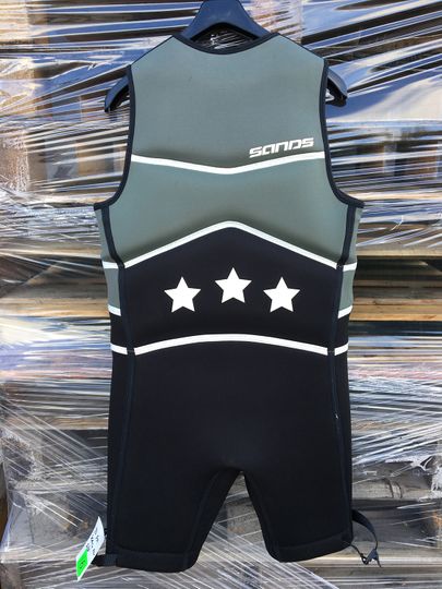 Sands 2024 Sands Titan Barefoot Suit. Large.  Used Repaired.  (C016)