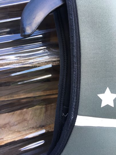 Sands 2024 Sands Titan Barefoot Suit. Large.  Used Repaired.  (C016)