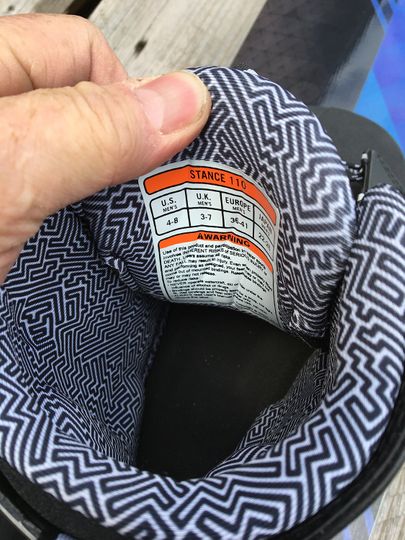 HO HO Burner 65inch. 4-8 Boot & ARTP New.  (C12)