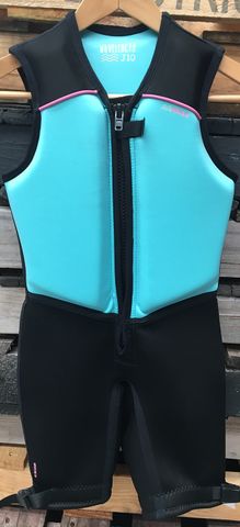 Wavelength SAMPLE 2022 WL JNR BUOYANCY SUIT - Aqua - 10. (C002)