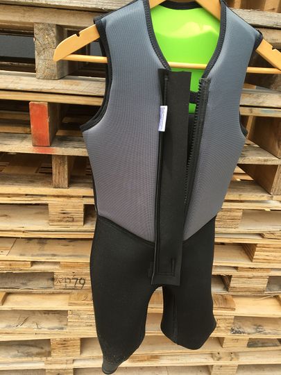 Wavelength SAMPLE 2022 WL JNR BUOYANCY SUIT - Neon Lime - 10. C004