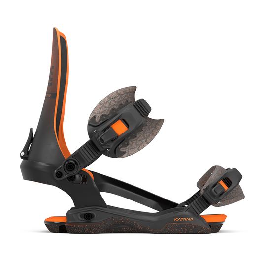 Rome 2026 Katana Asymwrap Snowboard Bindings