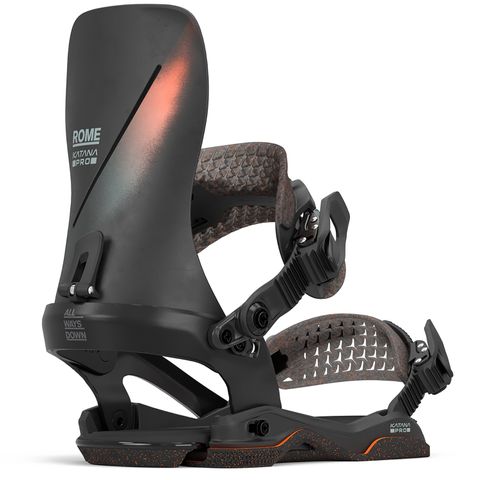 Rome 2026 Katana Pro Asymwrap Snowboard Bindings