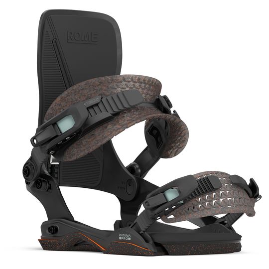 Rome 2026 Katana Pro Asymwrap Snowboard Bindings