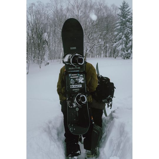 Rome 2026 Katana Asymwrap Snowboard Bindings