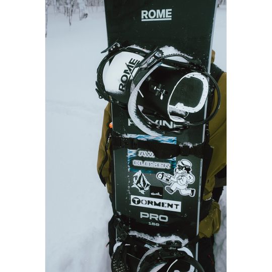 Rome 2026 Katana Asymwrap Snowboard Bindings