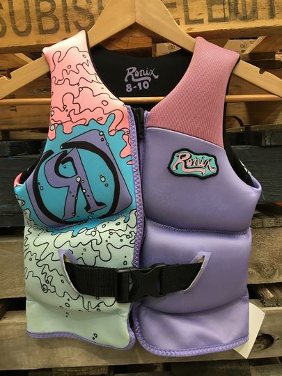 Ronix 2026 AUGUST GIRLS L50S PINK / BLUE / PURPLE 8-10 Used. (C100)