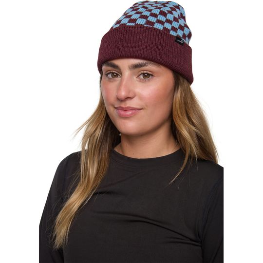 Rojo 2026 Cosy Check Beanie